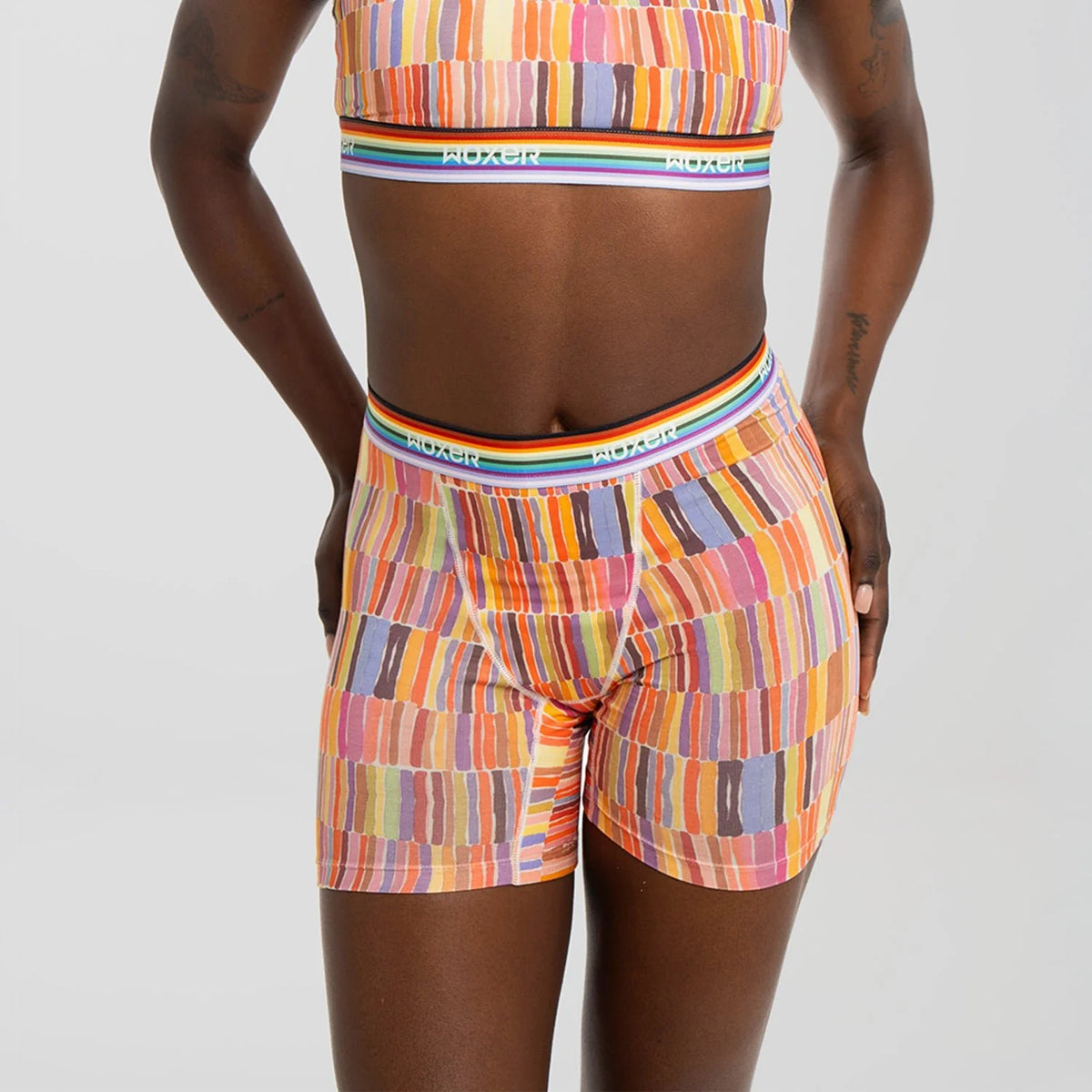 Baller High Waisted Painted Paths