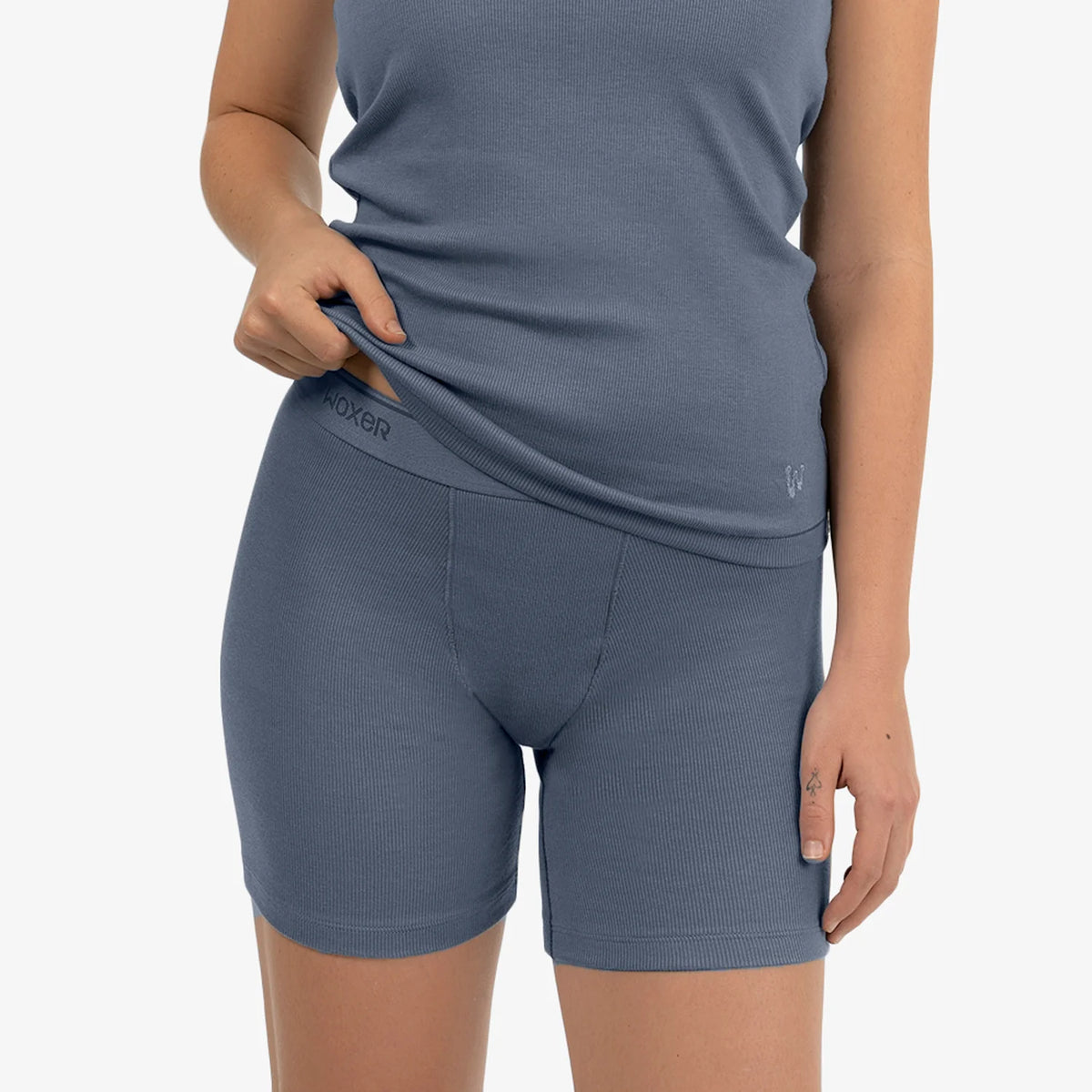 Rib Tank Steel Blue