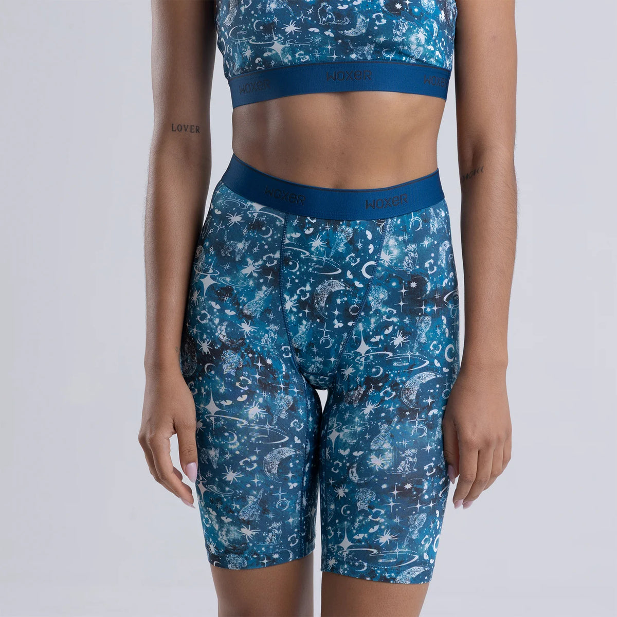 Biker High Waisted Moonshadow