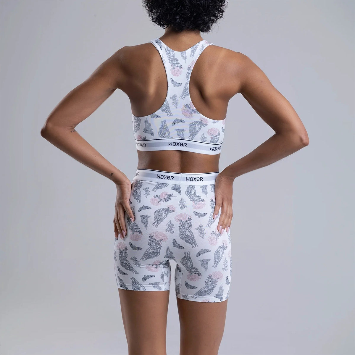 Baller High Waisted Botanical Bones