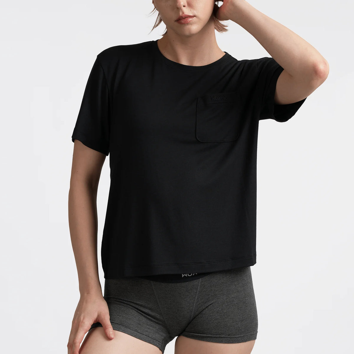Sleep Set Short Sleeve Black